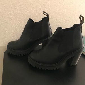Dr. Martens heeled Chelsea boots